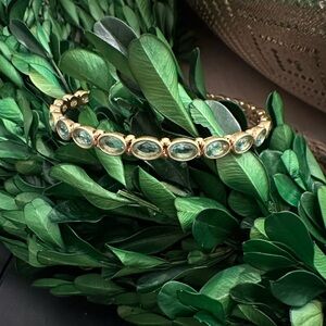 Julie Vos Mykonos Bangle - Small - Bahama Blue